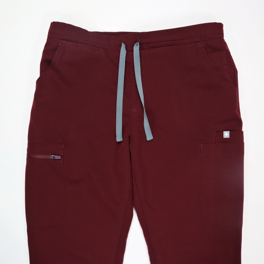 Figs Technical Collection Scrub Set Womens Burgandy Red S/T Catarina & Yola - Picture 3 of 16